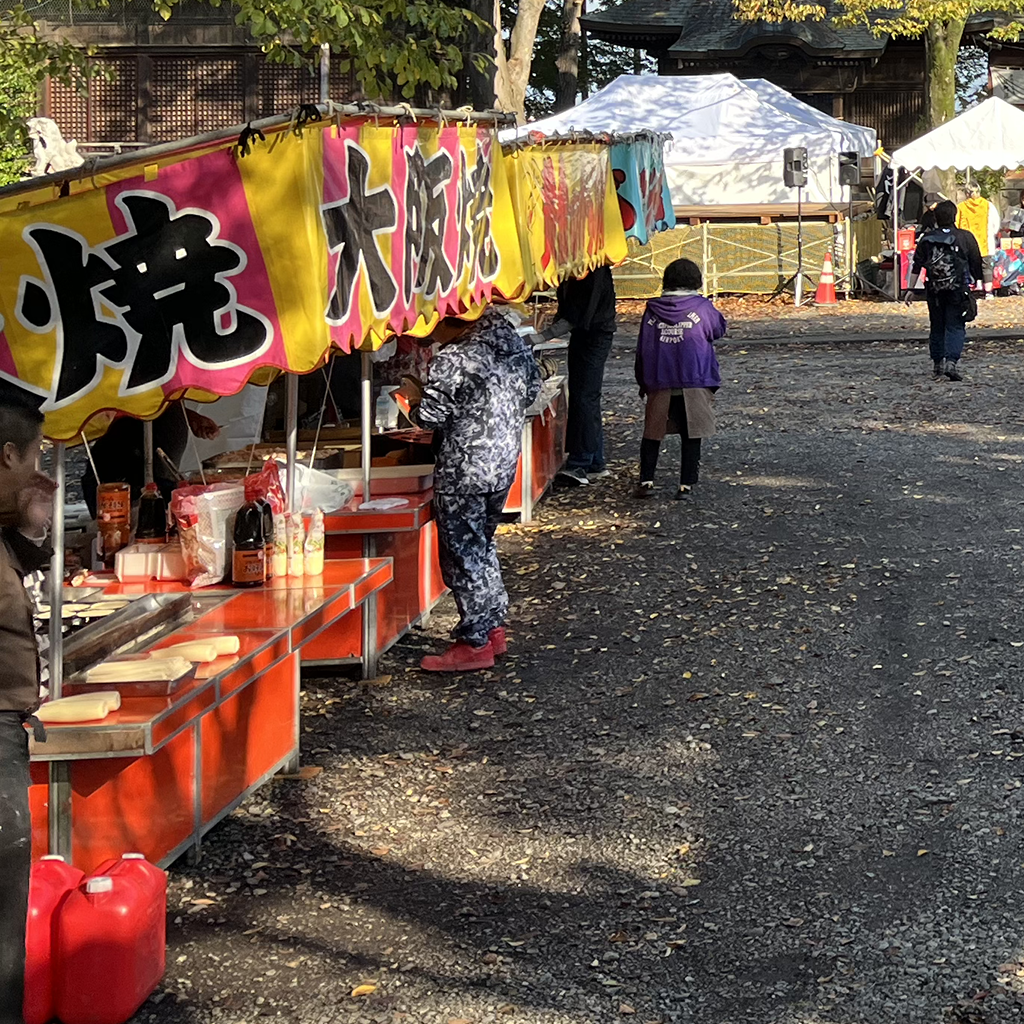 たくさんの出店