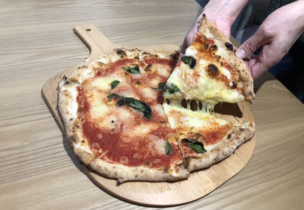 Pizza mar Mazzo のマルゲリータ